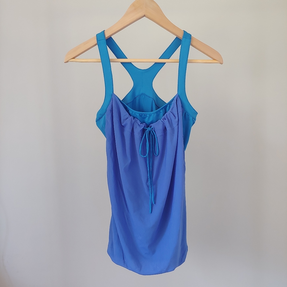 Titika Racerback Tank Top Blue Size XS